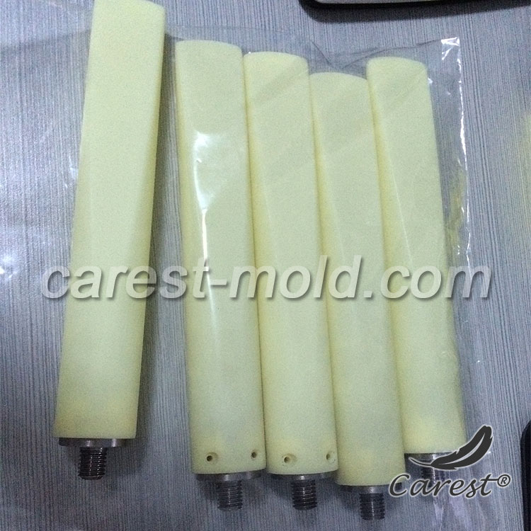 Pre-production plastic case with metal mount for 4G antenna