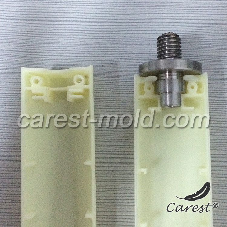 Pre-production plastic case with metal mount for 4G antenna
