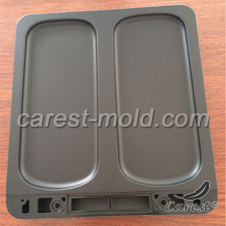 Plastic prototype with soft-touch painting