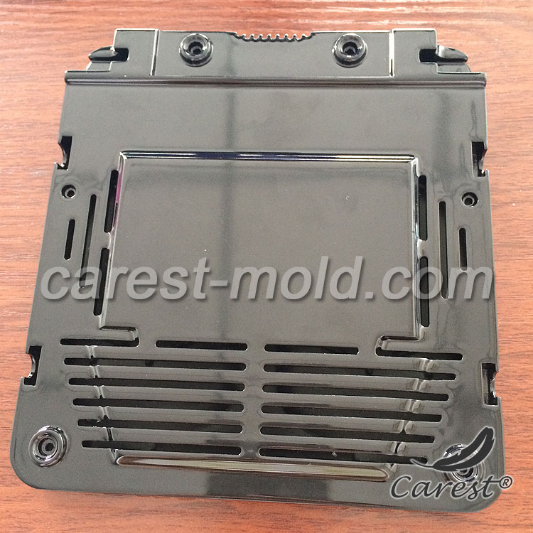 Plastic prototype with soft-touch painting