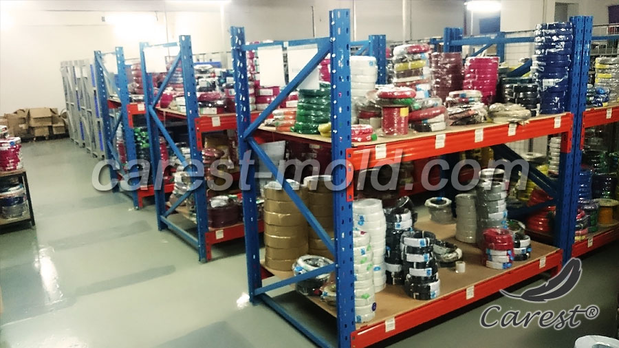 Wire In Rolls At Warehouse