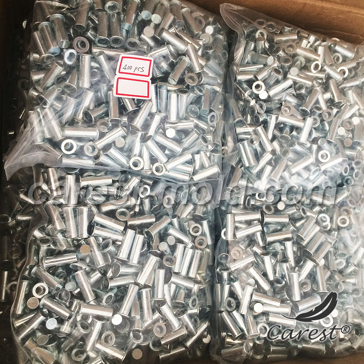 Aluminum threaded rivet