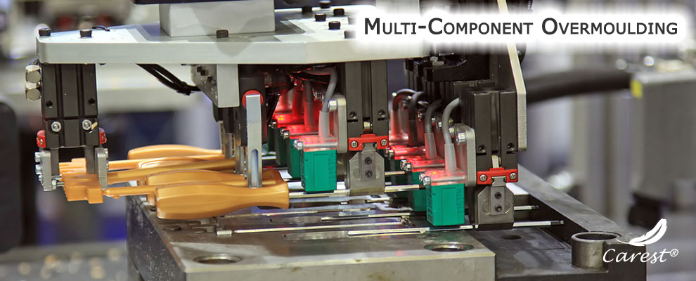 Multi-component overmoulding Carest Mold production center
